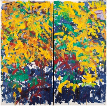 La Grande Vallée VII by Joan Mitchell (photo: Christie’s/Joan Mitchell Foundation)