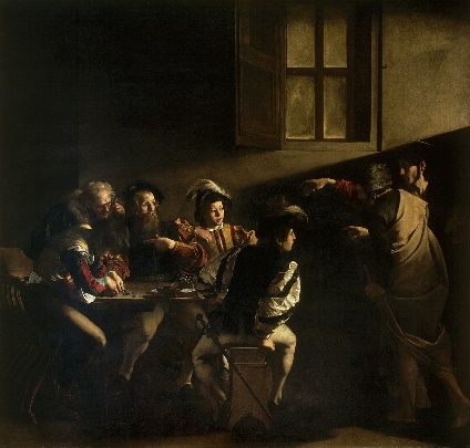 A painting of a group of people at a tableDescription automatically generated