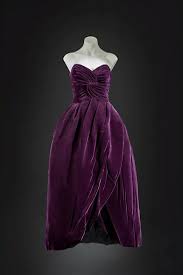 A purple dress