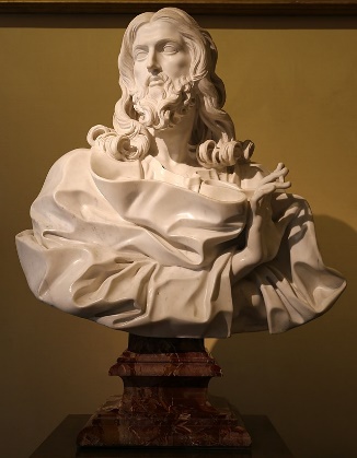 Salvator Mundi by Gian Lorenzo Bernini (photo courtesy of Sailko)